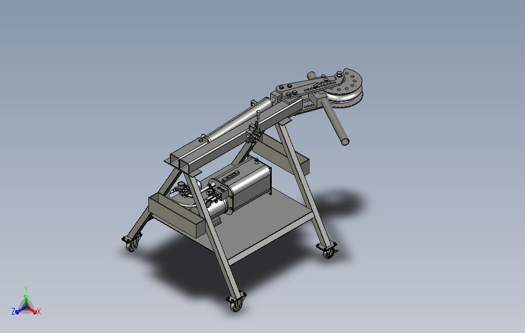 新型3D数控折弯机