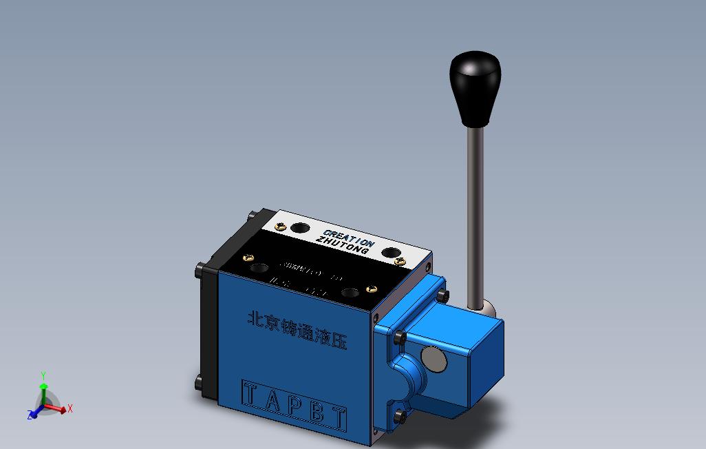 WMM10手动换向阀（手柄B面）