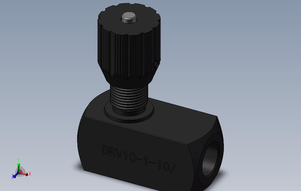 DRV10单向节流截止阀