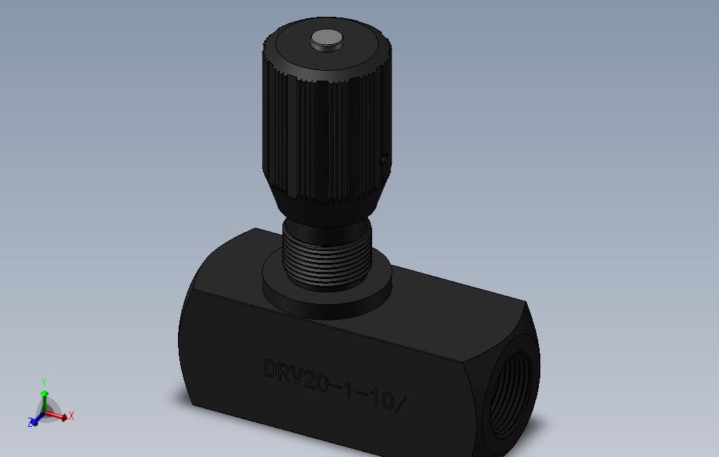 DRV20单向节流截止阀