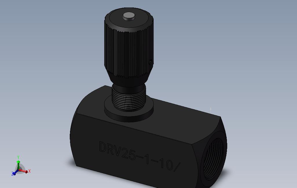 DRV25单向节流截止阀
