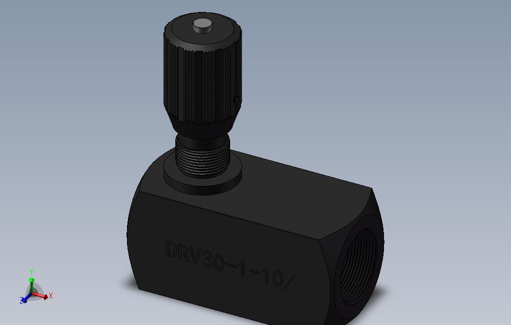 DRV30单向节流截止阀