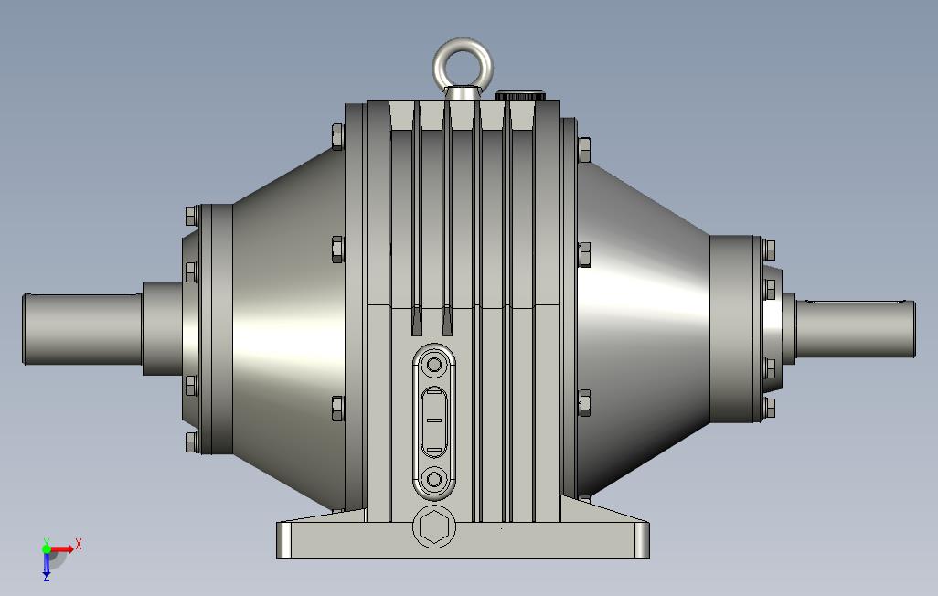 NGW31行星齿轮减速器ug10 俯视图