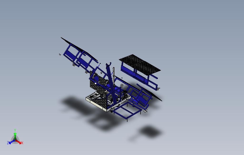 游戏比赛机器人3D模型stp