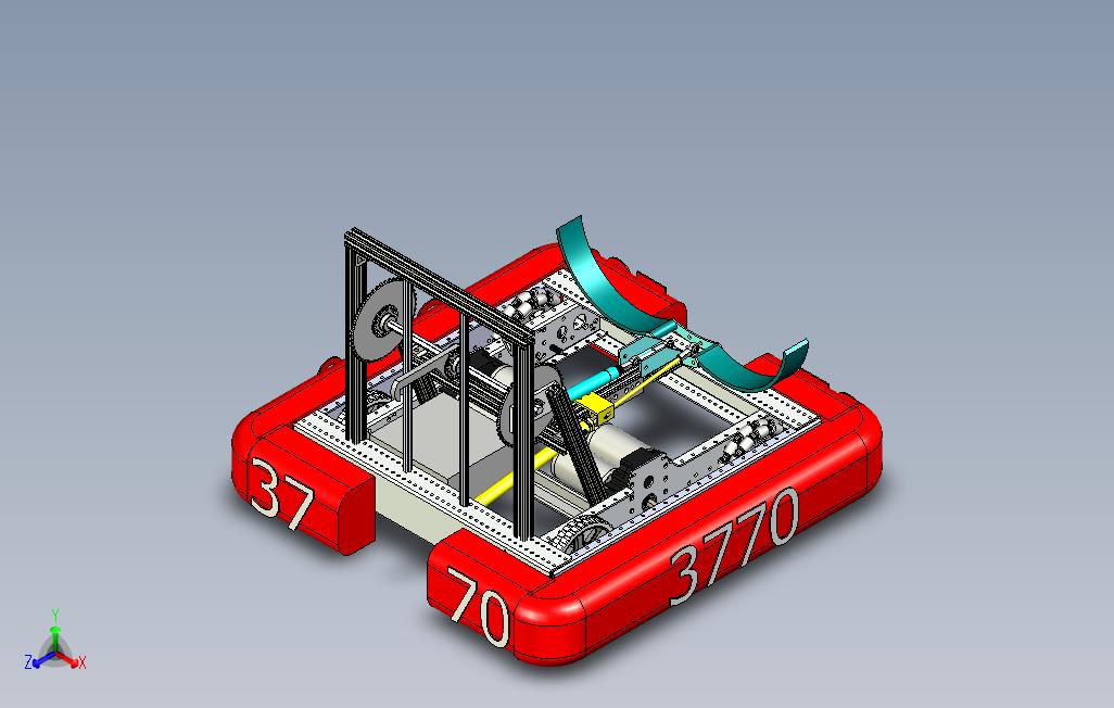 运输机器人3D模型stp