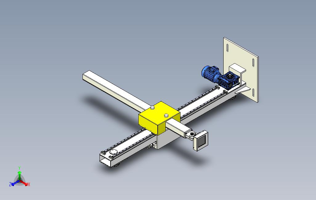 X射线平板探测器架车step