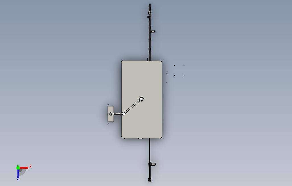 微动开关成品组装机、非标自动化机器3D模型(SolidWorks 俯视图