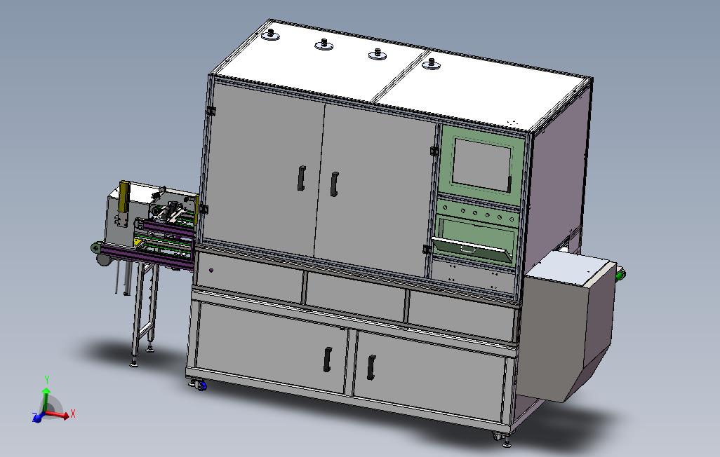 全自动焊锡机（实用型非标自动化机器）3D模型