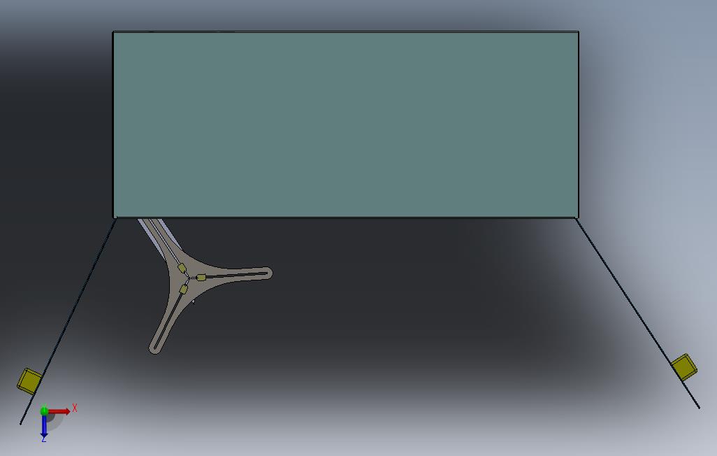 简约工具柜 俯视图