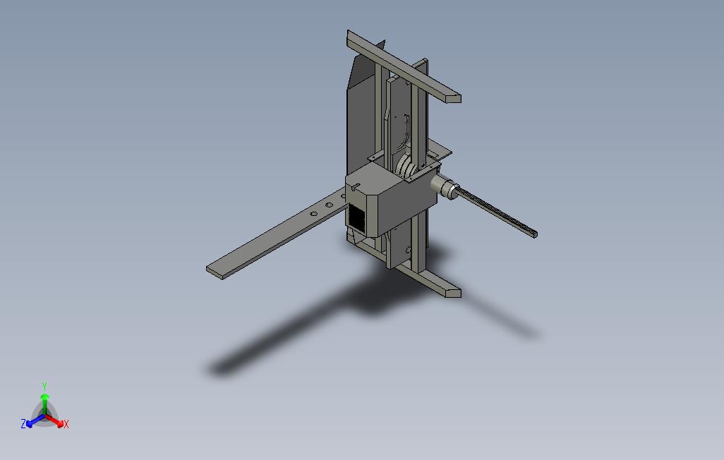 大型液压压力机3D模型3D模型设计