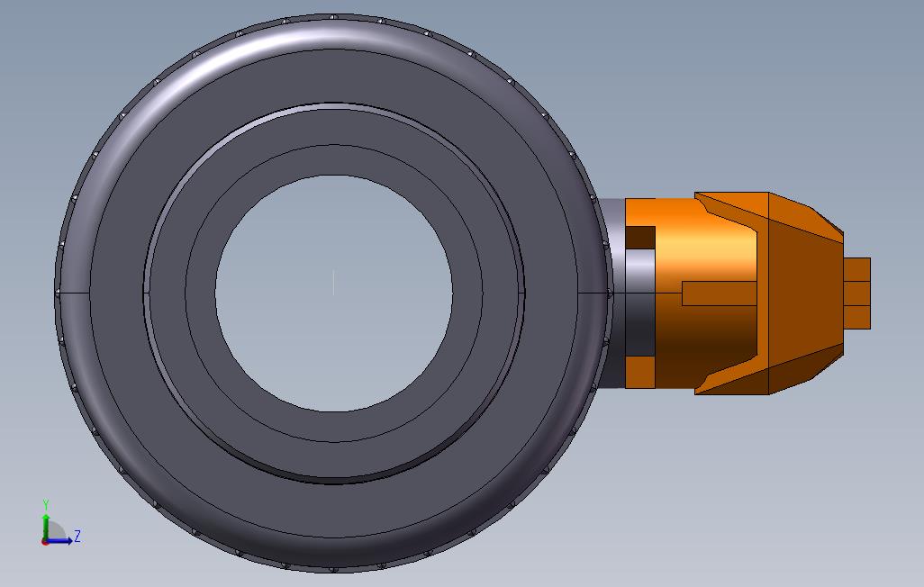 管件UPVC3D模型_SolidWorks设计_stepstp 左侧视图