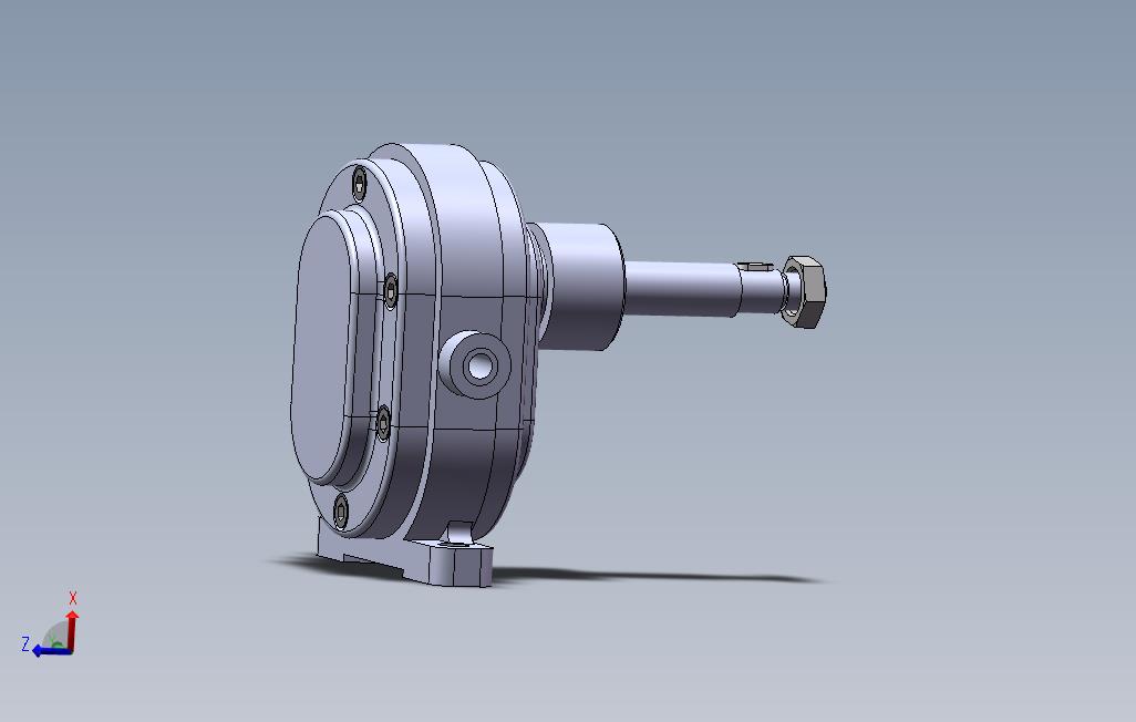 齿轮泵3D模型CAD图纸说明书3D模型（SolidWorks