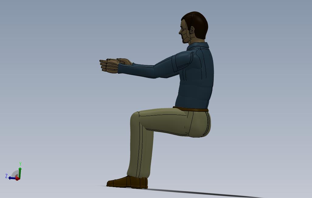 人体模型3D模型