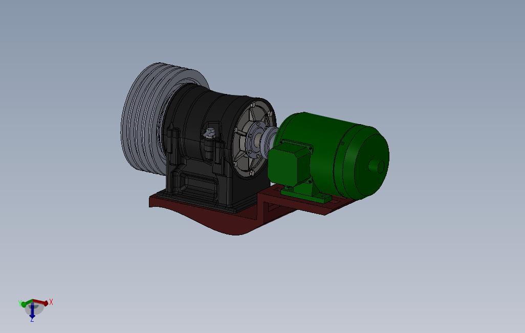 Multidisk离合器模型3D图纸SOLIDWORKS设计