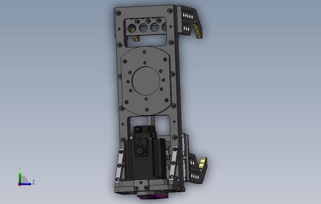 伺服抓手 Solidworks 2018 模型图纸下载 懒石网