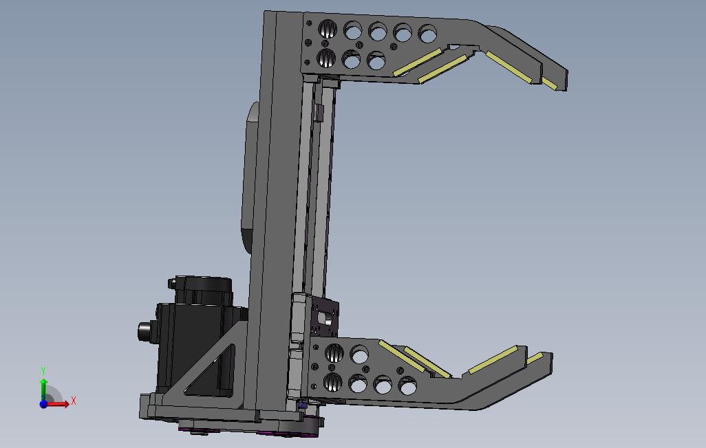 伺服抓手 Solidworks 2018 模型图纸下载 懒石网