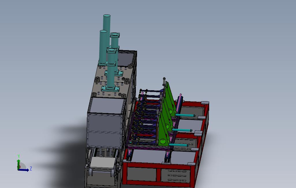 锂电池多工位冷热压系统