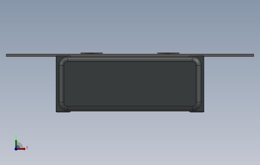 散热器-液体冷却 正面视图