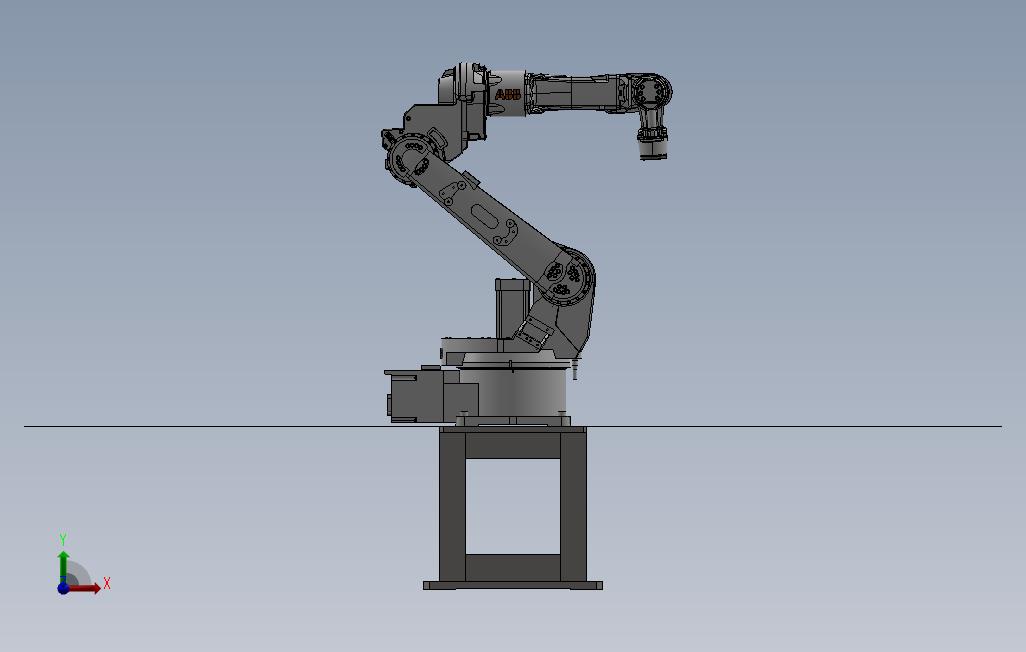 ABB机器人IRB1520ID-4Kg15M 正面视图