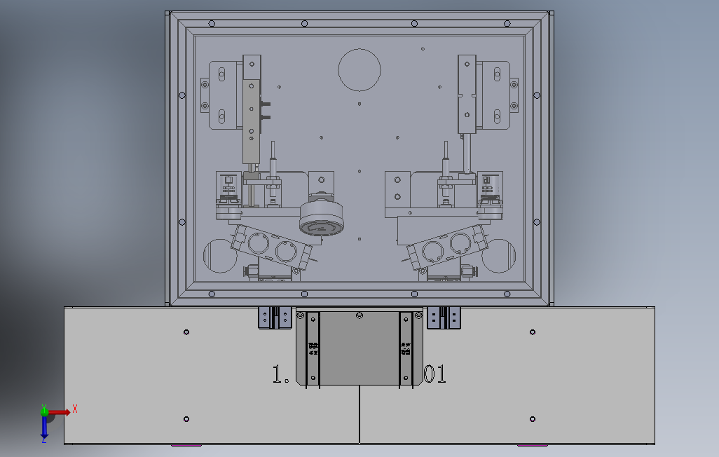 2VGFRO斜切欠工装（sw18可编辑工程图bom）_SOLIDWORKS 2018_模型图纸下载 – 懒石网