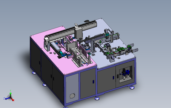 一种电池线头定位设备sw18可编辑