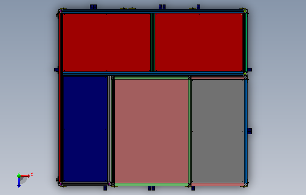 压合自动上料设备（sw18可编辑工程图bom）_SOLIDWORKS 2017_模型图纸下载 – 懒石网