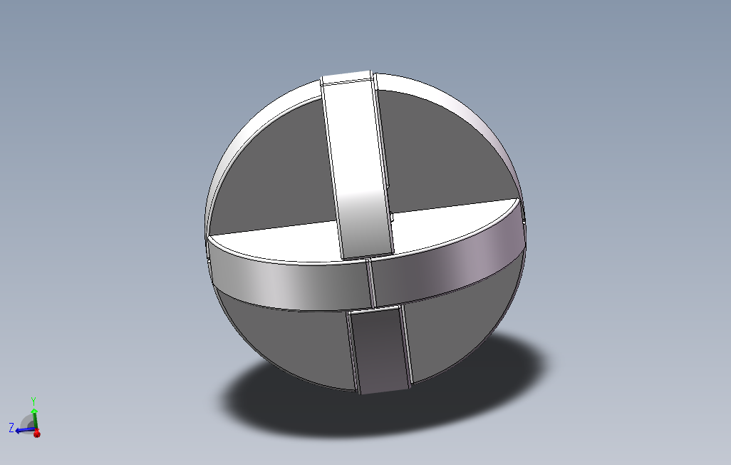 多个鲁班球模型3D图纸