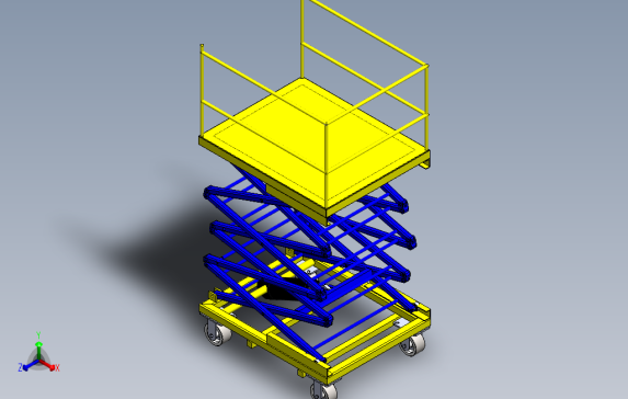 hydraliclift液压提升升降机3D图纸STEP