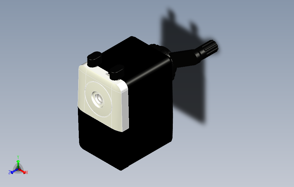 pencilsharpener机械卷笔刀铅笔刀3D图纸INVENTOR附STP