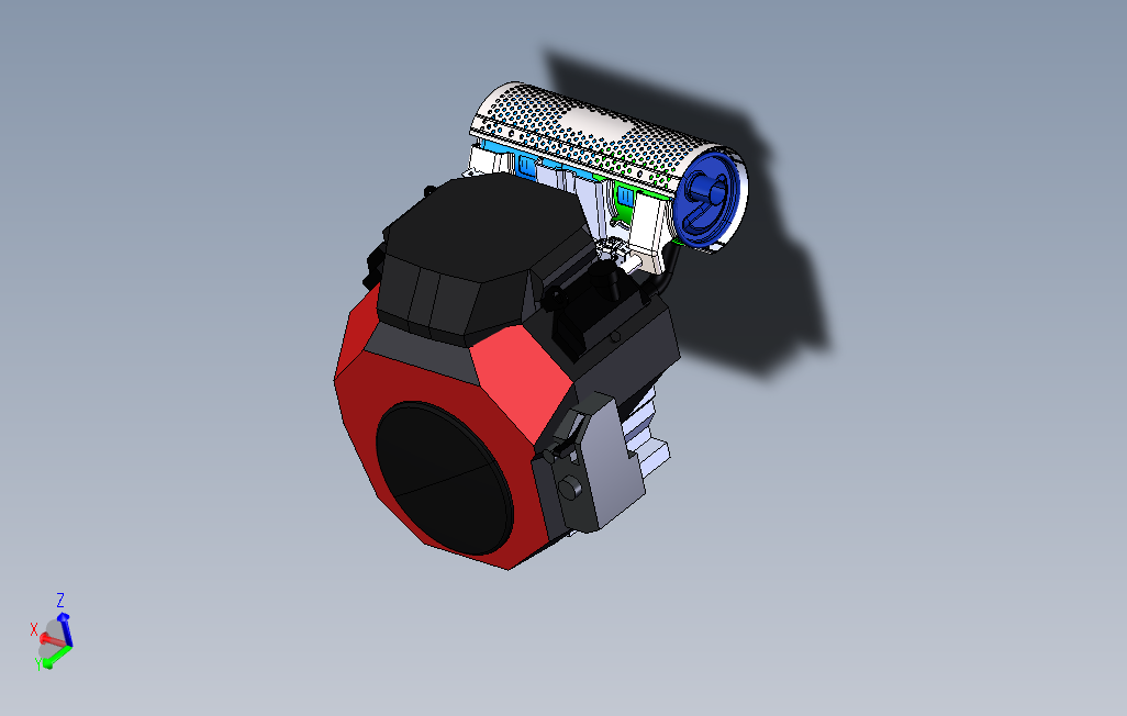 本田GX660V型双引擎带消声器