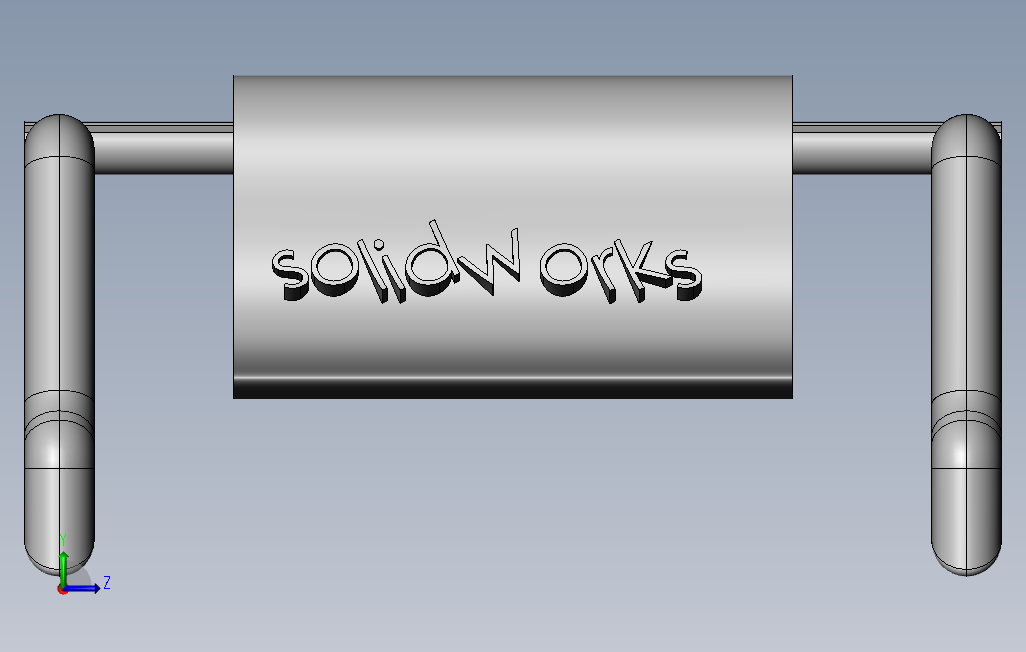 SW徽标_SOLIDWORKS 2007_模型图纸下载 – 懒石网