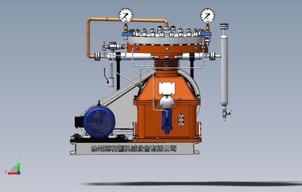 2立方单缸系列隔膜压缩机