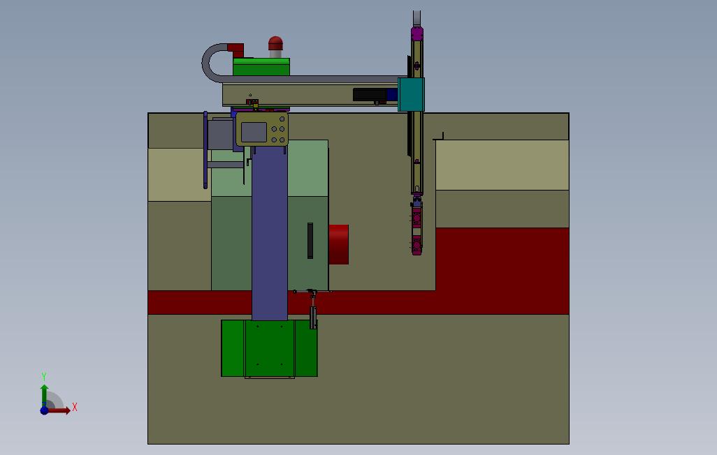 288.数控车床自动上料机械手