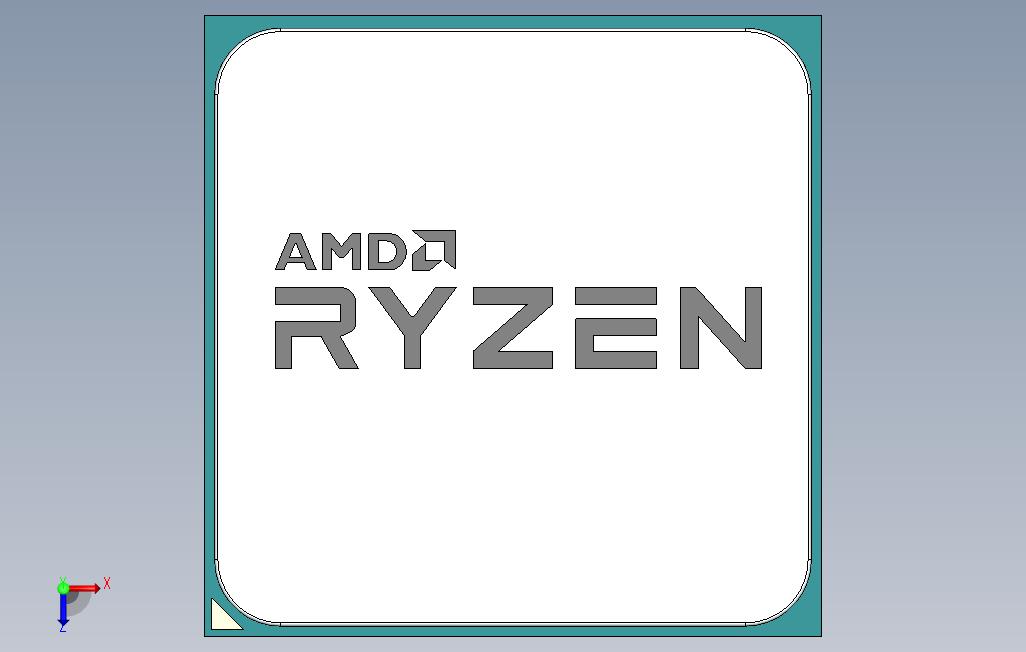 RAMZENCPU 俯视图