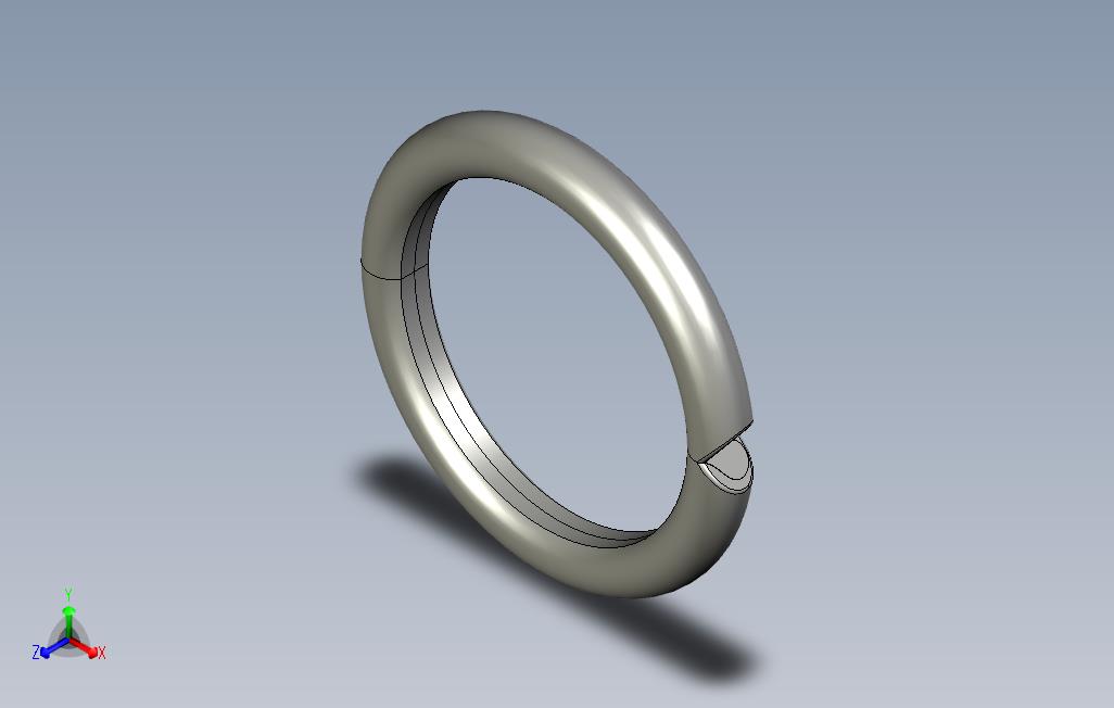 屌丝福音-可以3D打印的心形戒指