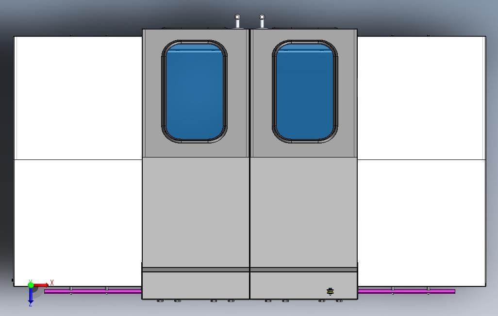 数控机床外壳结构3D模型