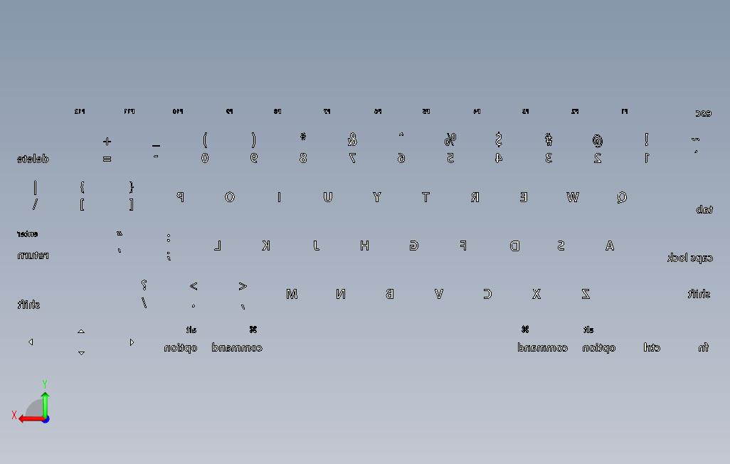 新macbook12寸 背面视图