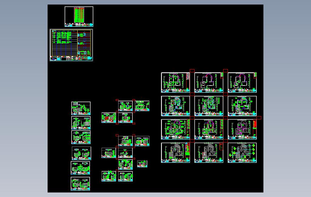 施術cad_AutoCAD_免费图纸_模型下载 – 懒石网