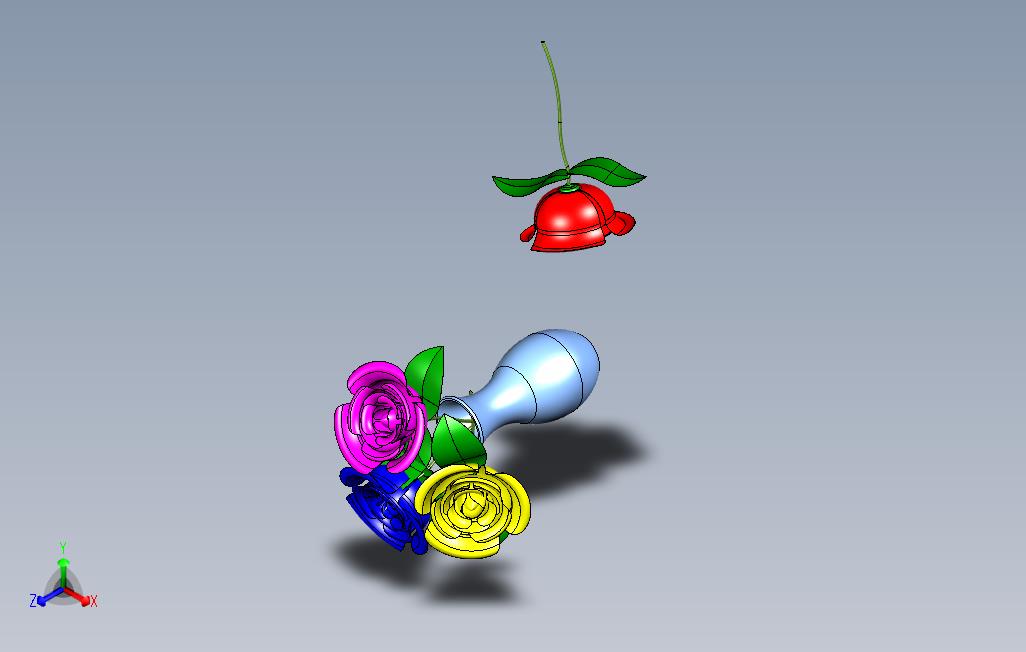 花瓶与花