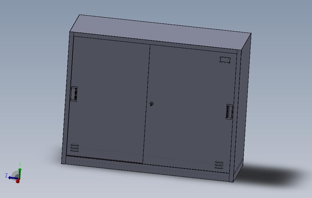 16米移门_SOLIDWORKS_免费图纸_模型下载 – 懒石网
