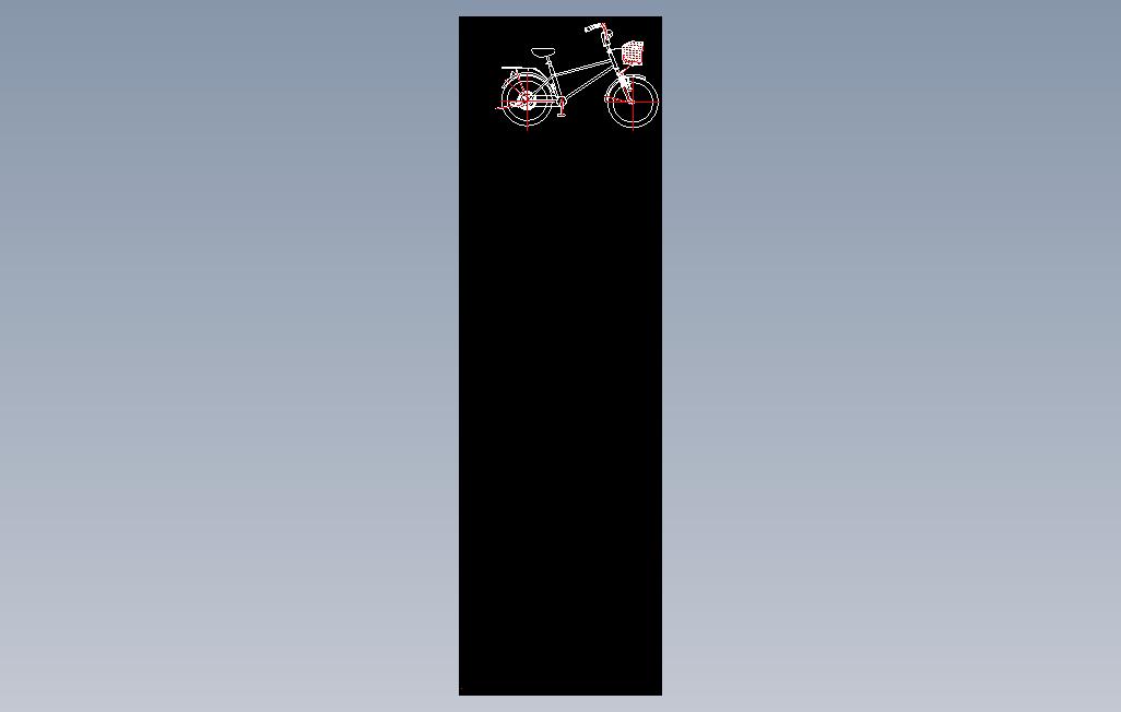 1自行车CAD图纸