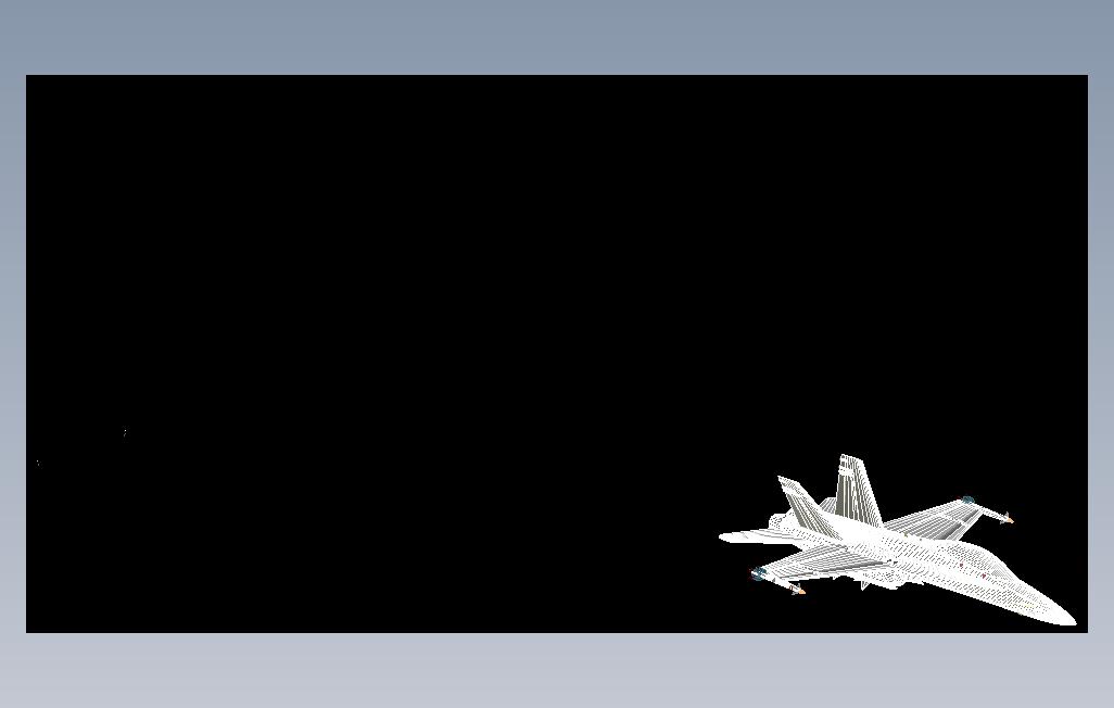 F-18战机图纸
