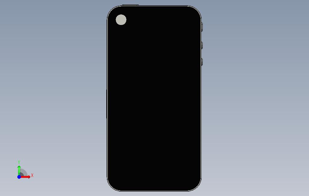 iPhone6土豪金 正面视图
