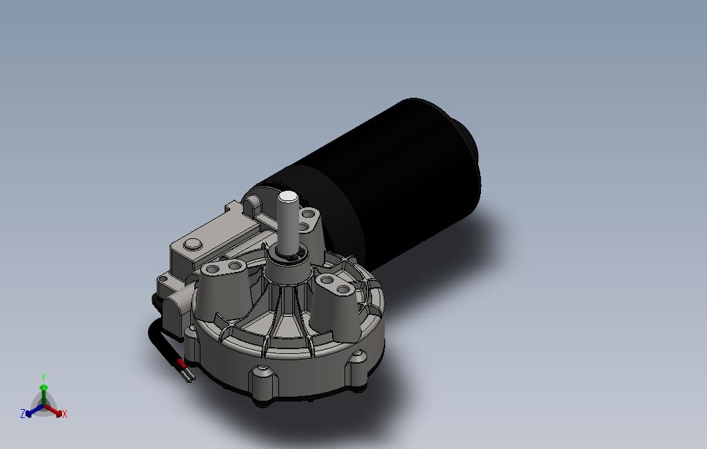 Solidworks12V减速电机