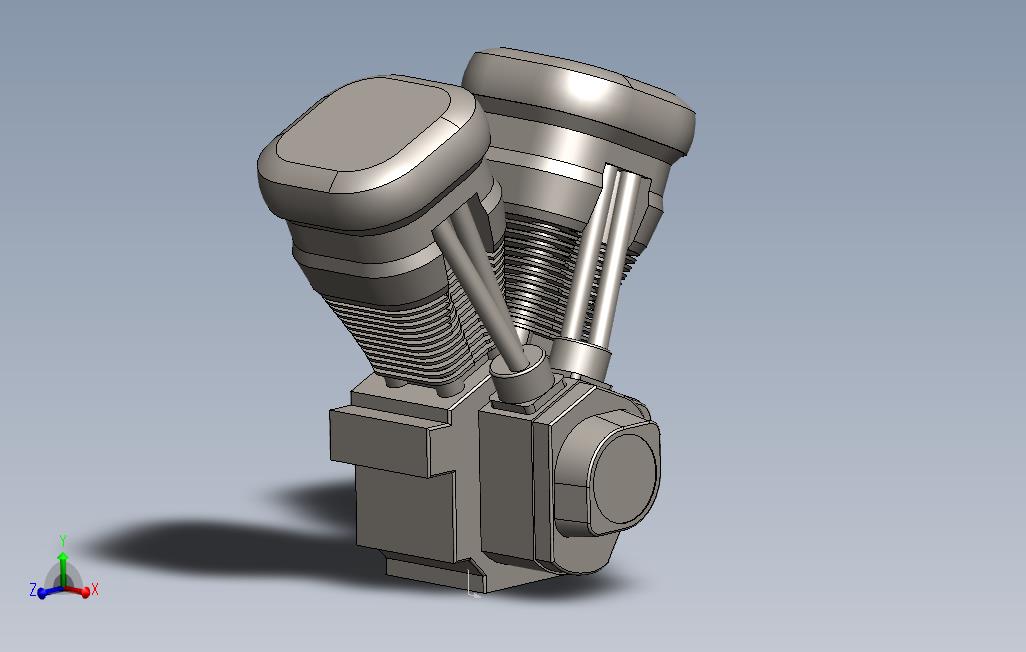 solidworks137ccm发动机