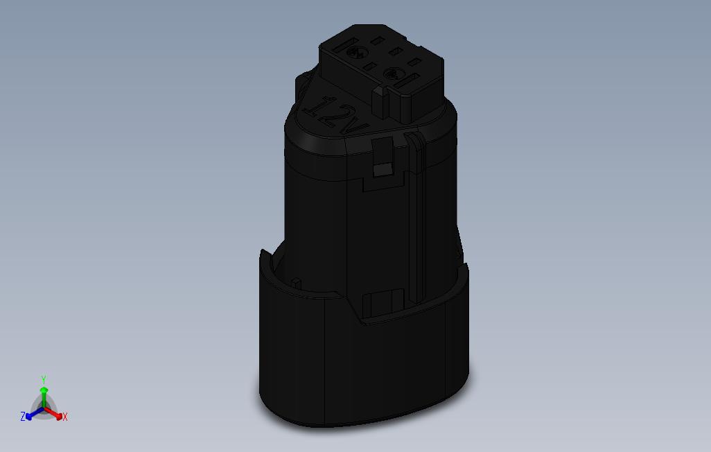 solidworksAGE锂电池3D模型