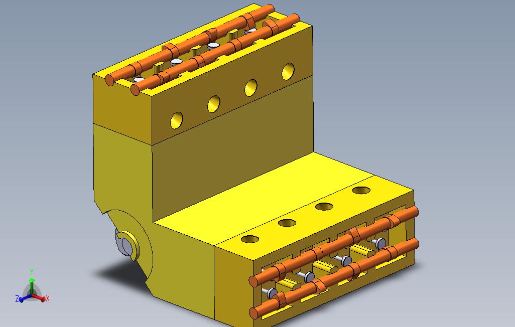 solidworksV8发动机