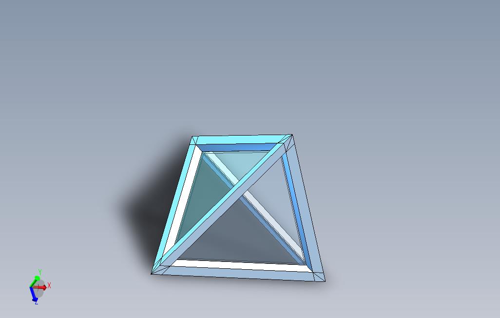 solidworks三角形金字塔