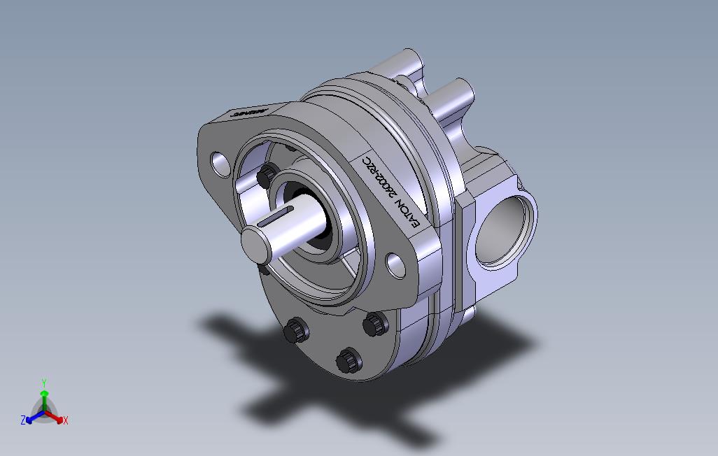 solidworks伊顿262齿轮泵