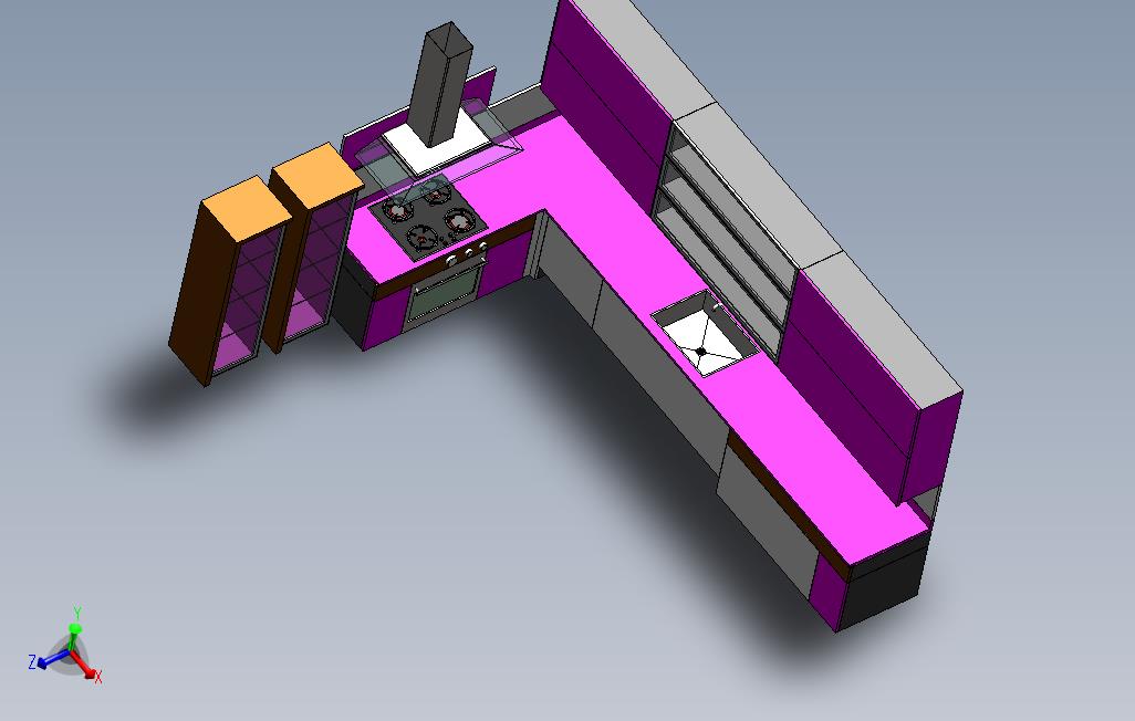 solidworks厨房